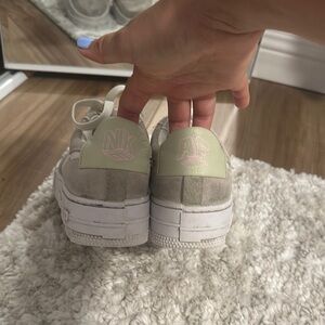 Nike Sneakers in Light Gray and White